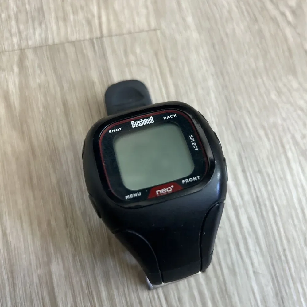 Bushnell Neo+ Golf GPS Watch Only Black Rangefinder 368300 No Charger Untested
